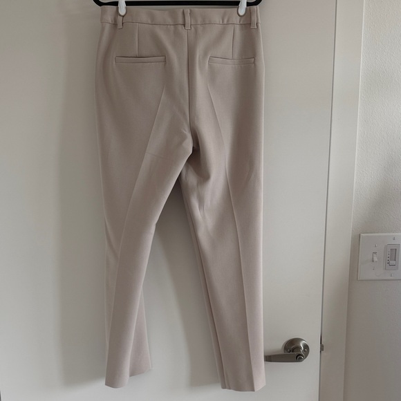Max Mara Beige/Taupe Stretch Ankle Pants NWT - Picture 4 of 16